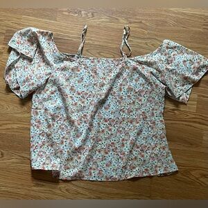 Floral Off-Shoulder Top